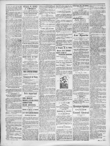 31/05/1924 - La Dépêche républicaine de Franche-Comté [Texte imprimé]