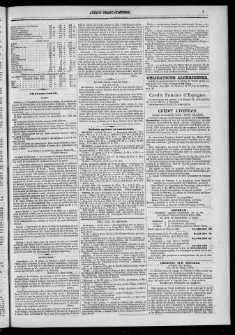 27/03/1870 - L'Union franc-comtoise [Texte imprimé]