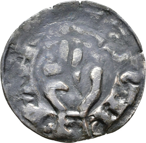 874.1.20 - pièce de monnaie ; denier estevenant