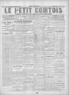 26/04/1916 - Le petit comtois [Texte imprimé] : journal républicain démocratique quotidien