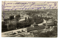Besançon-les-Bains - Vue générale prise de Beauregard [image fixe] , Besançon : C.L.B., 1914/1930