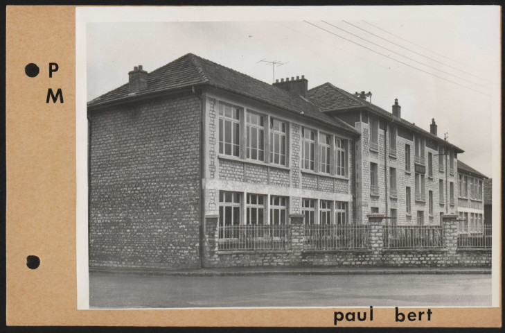 Quartier des Chaprais - Ecole Paul BertM. Tupin