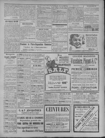 24/05/1923 - La Dépêche républicaine de Franche-Comté [Texte imprimé]