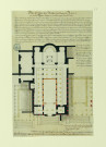 Plan de l'église de Saint-Nicolas-in-Carcere à Rome et des trois temples antiques sur les débris desquels elle a été élevée / Pierre-Adrien Pâris , [S.l.] : [P.-A. Pâris], [1700 -1800]