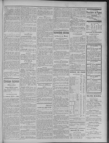 23/11/1909 - La Dépêche républicaine de Franche-Comté [Texte imprimé]