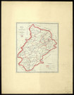 Carte de l'ancien diocèse de Besançon par Eugène Biétrix. [Document cartographique] , Valoreille, 1901