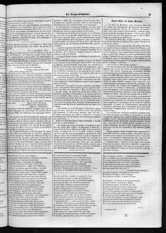 02/10/1844 - Le Franc-comtois - Journal de Besançon et des trois départements