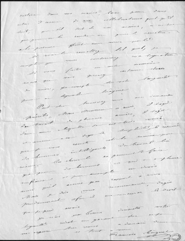 Ms 2948 (tome VII) - Lettres adressées à P.-J. Proudhon : Coëtlogon à Cuisinier