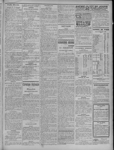 30/03/1909 - La Dépêche républicaine de Franche-Comté [Texte imprimé]