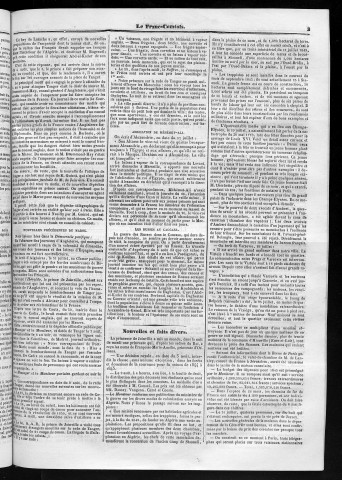 17/08/1844 - Le Franc-comtois - Journal de Besançon et des trois départements