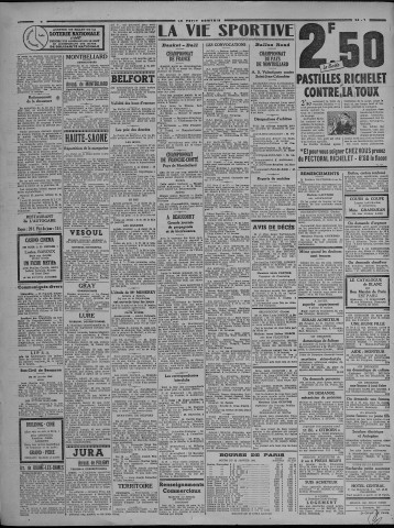 24/01/1941 - Le petit comtois [Texte imprimé] : journal républicain démocratique quotidien