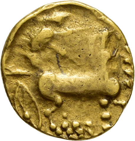 A.X25BES.AR1 - pièce de monnaie ; quart de statère