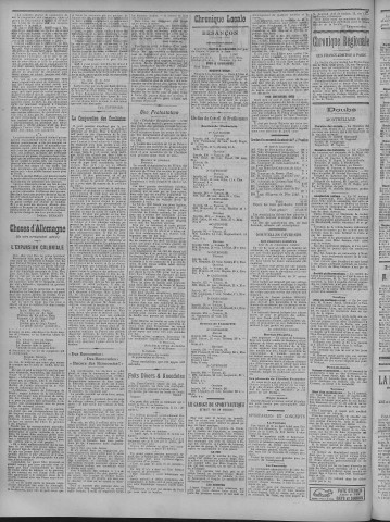 18/10/1909 - La Dépêche républicaine de Franche-Comté [Texte imprimé]