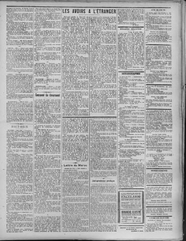 17/04/1925 - La Dépêche républicaine de Franche-Comté [Texte imprimé]