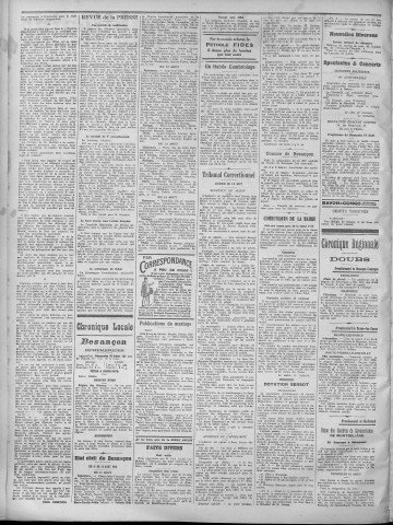 17/08/1913 - La Dépêche républicaine de Franche-Comté [Texte imprimé]