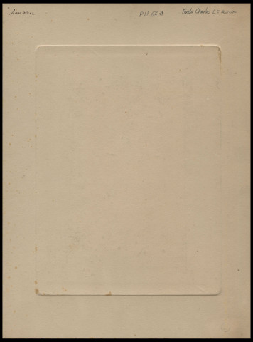 Leroux, Charles. Donjon du vieux château de Colombier