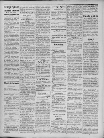 23/09/1929 - La Dépêche républicaine de Franche-Comté [Texte imprimé]