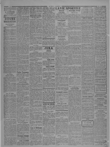 13/09/1943 - Le petit comtois [Texte imprimé] : journal républicain démocratique quotidien