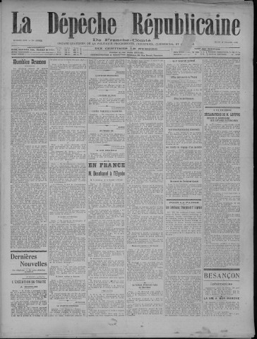 19/02/1920 - La Dépêche républicaine de Franche-Comté [Texte imprimé]