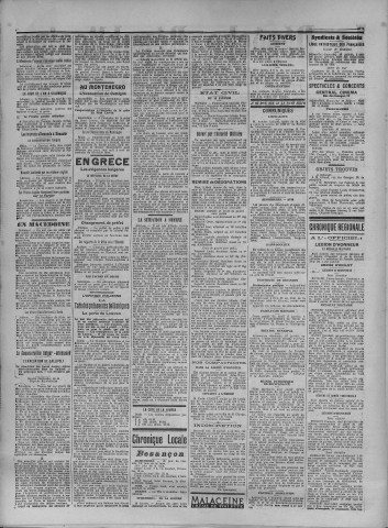 16/01/1916 - La Dépêche républicaine de Franche-Comté [Texte imprimé]
