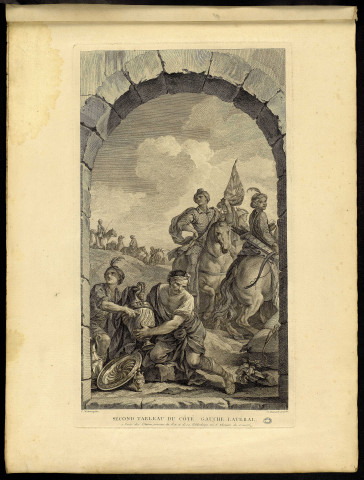 [Les pilleurs] [image fixe] / C. Natoire pinx ; St Fessard Sculp.1756 , à Paris chez l'auteur graveur du Roi et de sa bibliothèque rue St Thomas du Louvre, 1756