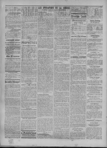 04/04/1916 - La Dépêche républicaine de Franche-Comté [Texte imprimé]