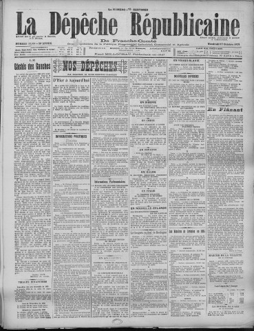 17/10/1924 - La Dépêche républicaine de Franche-Comté [Texte imprimé]