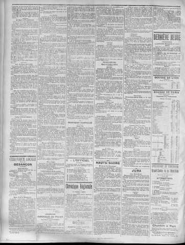 27/08/1905 - La Dépêche républicaine de Franche-Comté [Texte imprimé]