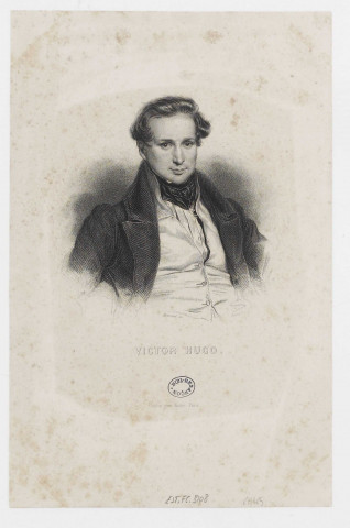 Victor Hugo. [image fixe] / Hopwood sc , Paris : publié par Furne Editeur, 1840/1850