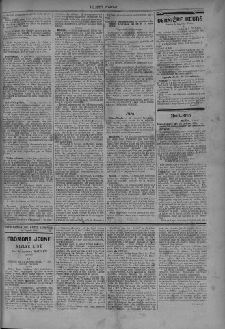 15/08/1883 - Le petit comtois [Texte imprimé] : journal républicain démocratique quotidien