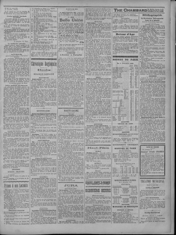 09/12/1910 - La Dépêche républicaine de Franche-Comté [Texte imprimé]