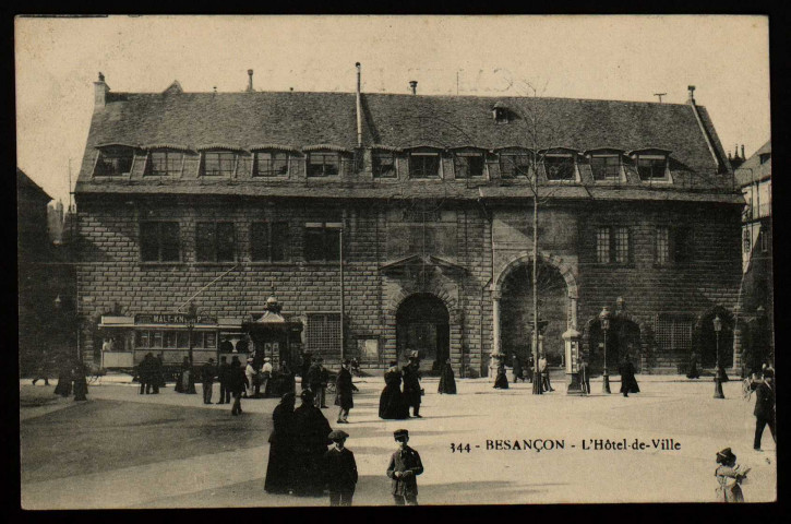 Besançon - Besançon - Hôtel de Ville. [image fixe] , 1904/1908