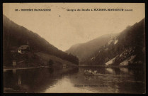 Frontière Franco-Suisse - Gorges du Doubs à Maison-Monsieur (amont) [image fixe] , Besançon : Edition des Nouvelles Galeries, 1904/1914