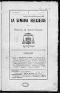 15/11/1951 - La Semaine religieuse du diocèse de Saint-Claude [Texte imprimé]
