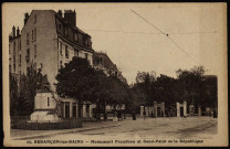 Besançon-les-Bains - Monument Proudhon et Rond-Pont de la République [image fixe] , Besançon : Les Editions C. L. B., 1914-1930