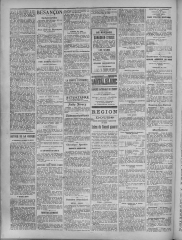 10/10/1918 - La Dépêche républicaine de Franche-Comté [Texte imprimé]