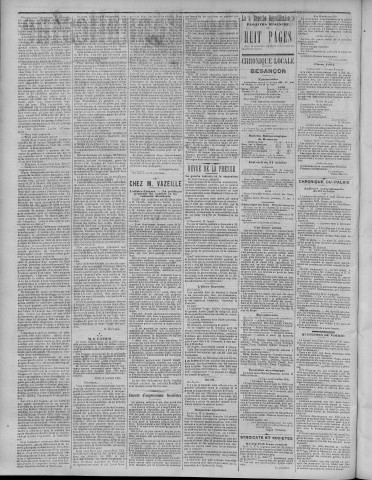 22/10/1904 - La Dépêche républicaine de Franche-Comté [Texte imprimé]