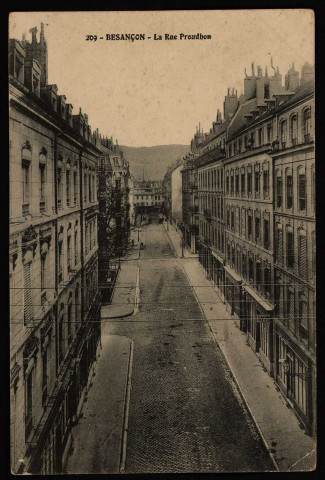 Besançon - La Rue Proudhon [image fixe]