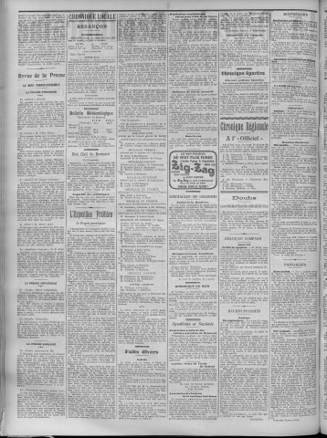 17/09/1908 - La Dépêche républicaine de Franche-Comté [Texte imprimé]