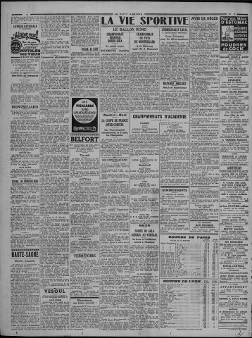 21/02/1941 - Le petit comtois [Texte imprimé] : journal républicain démocratique quotidien