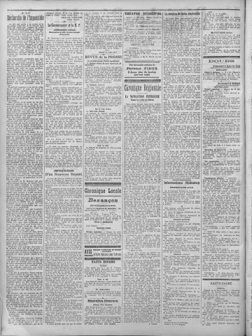 26/12/1913 - La Dépêche républicaine de Franche-Comté [Texte imprimé]
