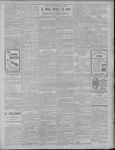 07/10/1922 - La Dépêche républicaine de Franche-Comté [Texte imprimé]