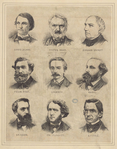 Les députés de Paris [image fixe] / par G. Staal et Dulong , Paris, 1871