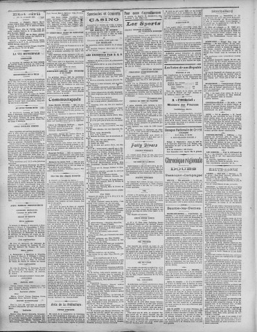 30/07/1926 - La Dépêche républicaine de Franche-Comté [Texte imprimé]