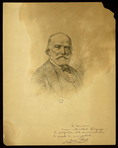 Jean Petit, en buste , [circa 1860]