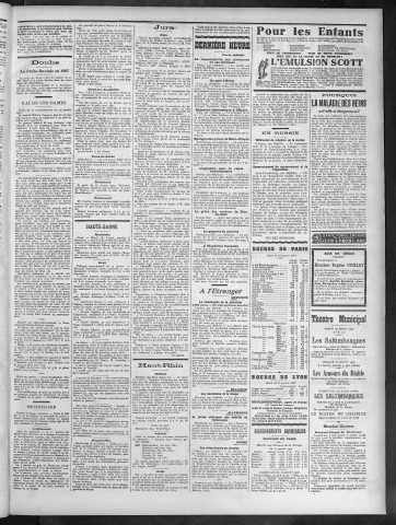 18/01/1907 - La Dépêche républicaine de Franche-Comté [Texte imprimé]