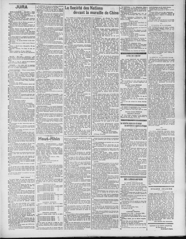 12/11/1926 - La Dépêche républicaine de Franche-Comté [Texte imprimé]