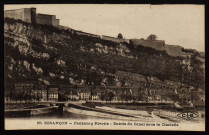Besançon-les-Bains. - Faubourg Rivotte. Entrée du Canal sous la Citadelle [image fixe] , Besançon : Etablissements C. Lardier ; C.L.B., 1914/1930