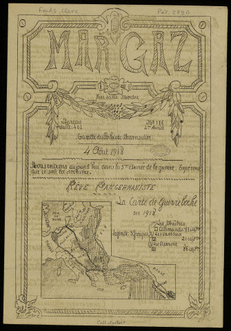 Mar gaz [Texte imprimé] : Gazette des poilus de Marmoutier