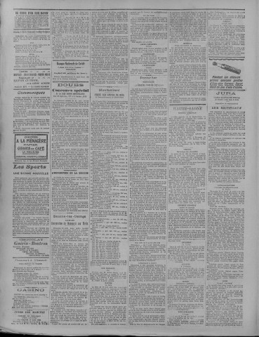 19/08/1922 - La Dépêche républicaine de Franche-Comté [Texte imprimé]